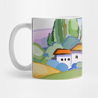 Orange Valley Mug